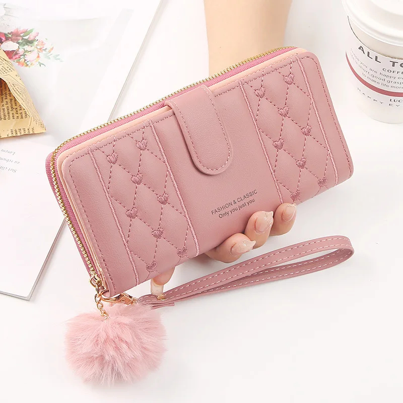 Women Long Wallet Pu Leather