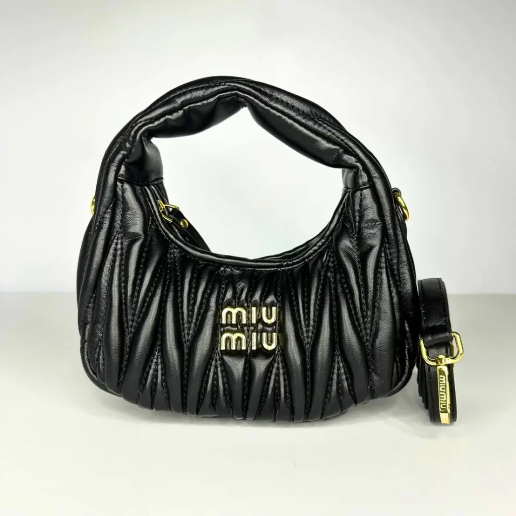 Sac hobo mini Wander en cuir nappa